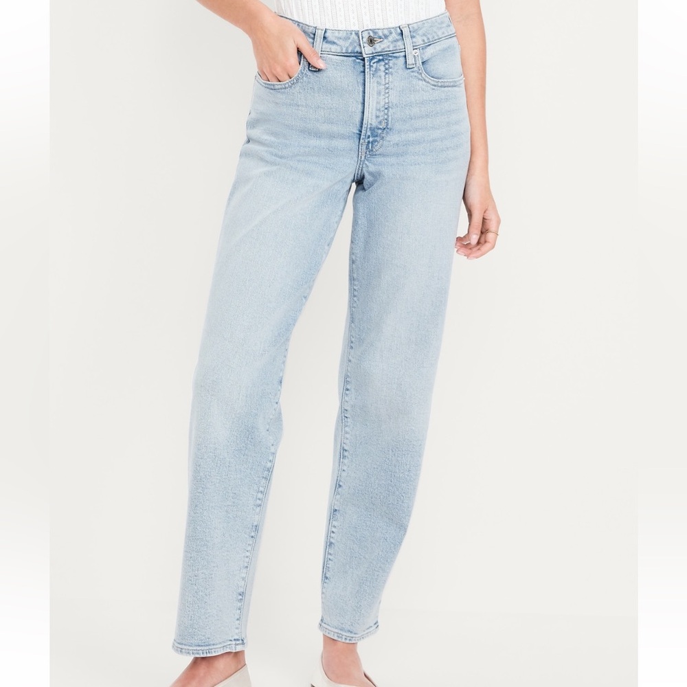 Light Wash Women's High-Rise Loose Jeans